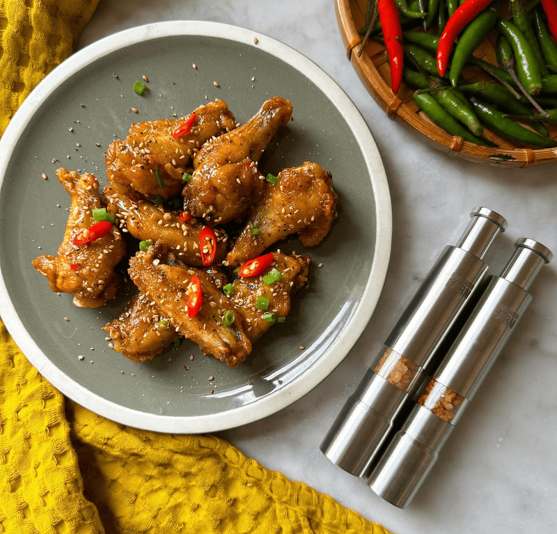 Homemade Chili Garlic Sauce with Firecracker Farm - Recipe adapted by Philippe Trinh Firecracker Farm Recipe Image